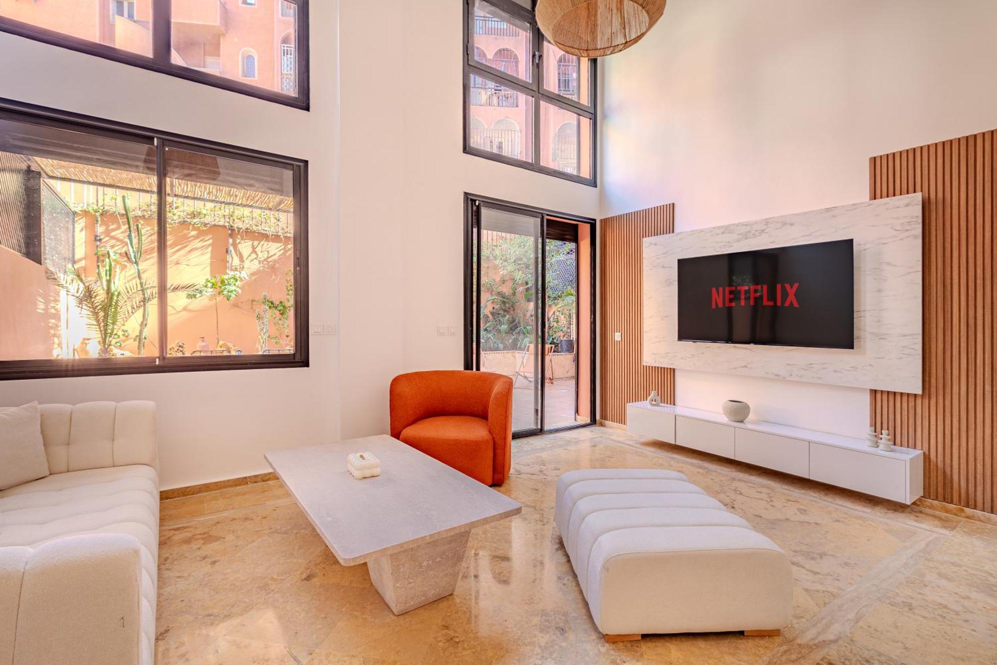 Appartement Duplex Le Majorelle, Res Devant Le Jardin, Piscine Marrakesh